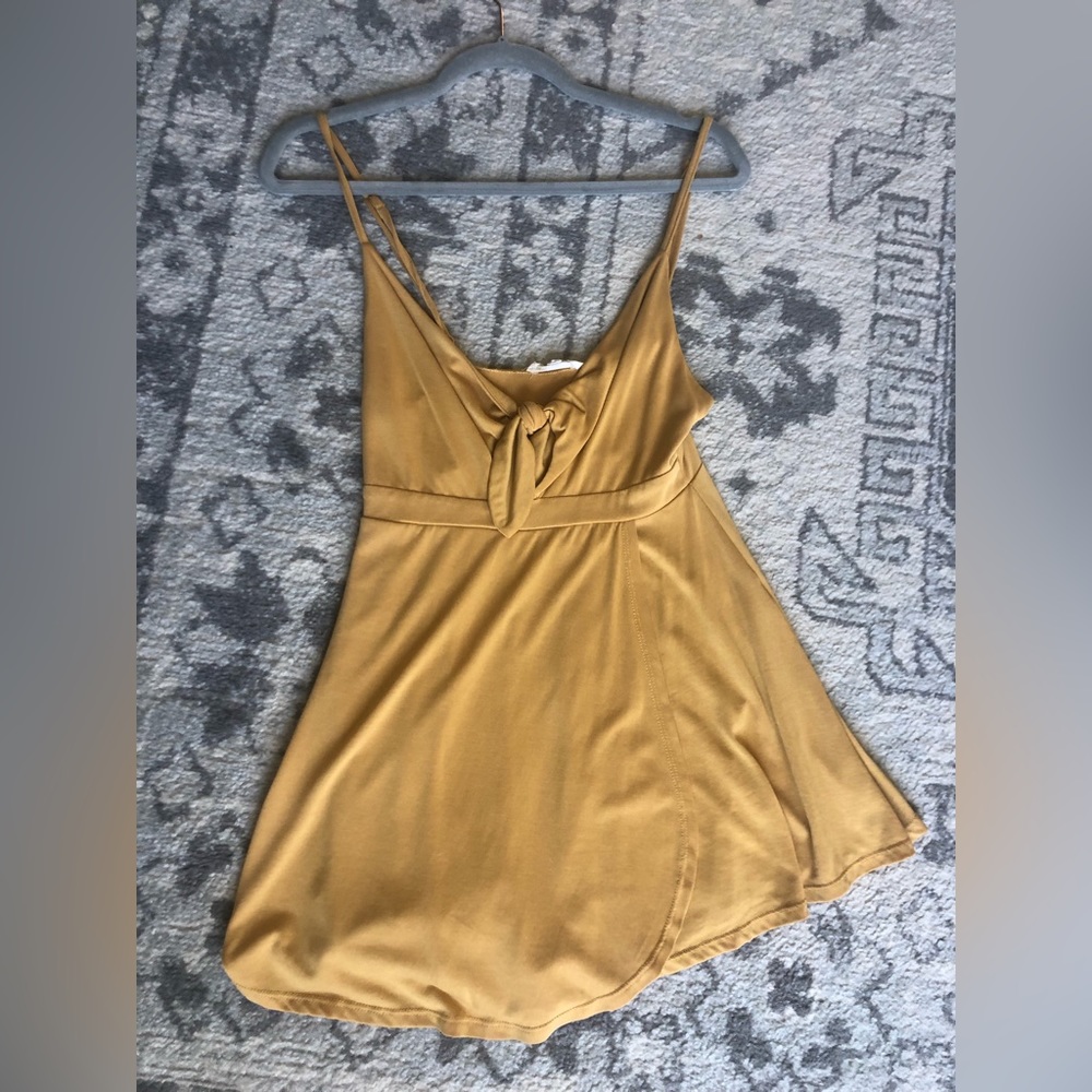 Kendall and Kylie mustard Romper